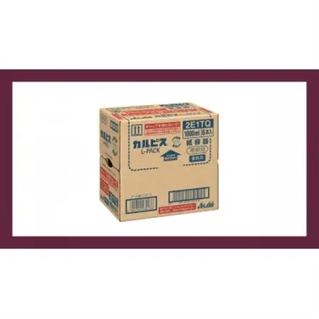 「カルピス(R) Lパック」 紙容器 1000ml×6本_飲料・ドリンク  ジュース _【1487354】