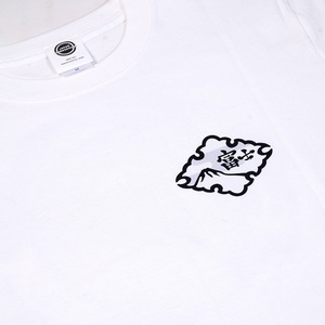 0014-74-06 富士宮市 マンホールTシャツ 波 (白) : Lサイズ