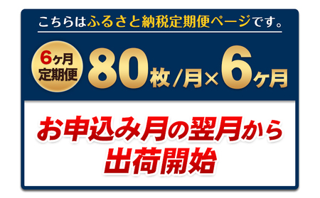 【6ヶ月定期便】訳あり 一番摘み 有明海産 海苔 80枚 《お申込み月の翌月から出荷開始》熊本県産（有明海産） 海苔 定期便 全形40枚入り×2袋 計6回定期 長洲町