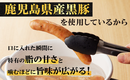 鹿児島黒豚ウインナー10P K161-016 肉 豚肉 惣菜 総菜 冷凍