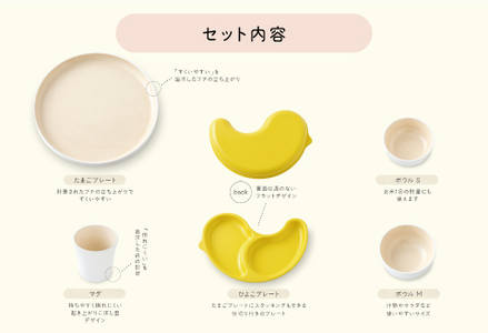 シェルミンキッズ5点セット みるく