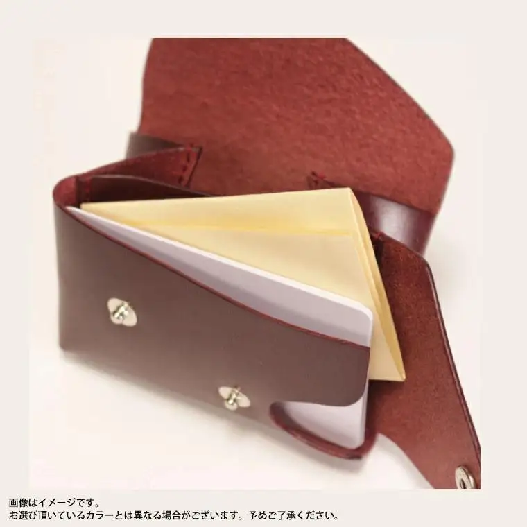 mini Litos ミニリトス 小銭が取りやすいミニ財布 (ワックスブラック) 牛革 （BR019）