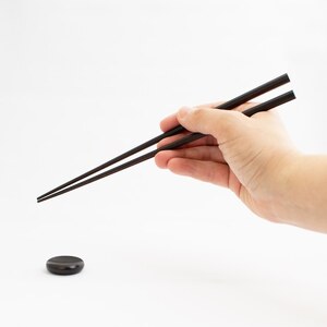 手作り 黒檀 漆器 5点 セット ( 箸 箸置き 丸皿 角皿 ぐい呑み ） 天然木 × 本漆 高級 はし はし置き おしゃれ ギフト プレゼント 伝統工芸