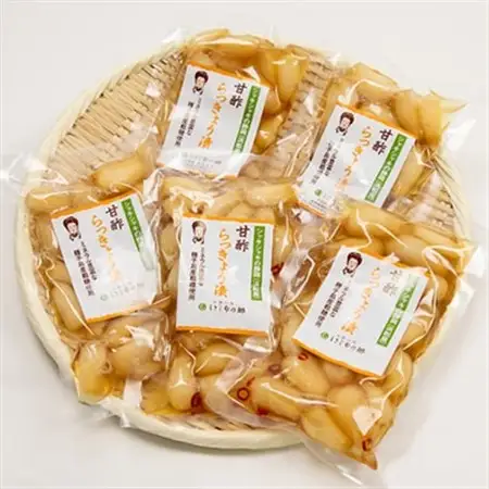らっきょう甘酢漬け 静岡県浜松産 110g×5袋セット_惣菜・加工品  漬物 _【配送不可地域：離島】【1482872】