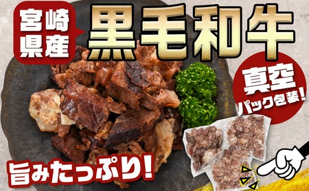 宮崎県産黒毛和牛すじ煮込み用(カットボイル済)900g_LF-8902_(都城市) トロトロ牛すじ やみつき ボイル 牛すじ煮込み カレー おでん 宮崎県産 黒毛和牛 真空