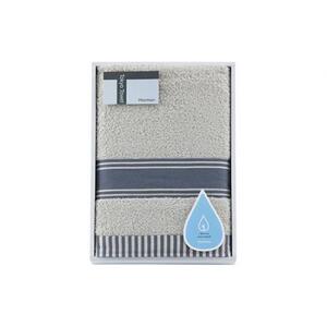【グレー】ホットマン1秒タオル　大判バスタオルギフト ／ 高い吸水性 上質 綿100％ 埼玉県