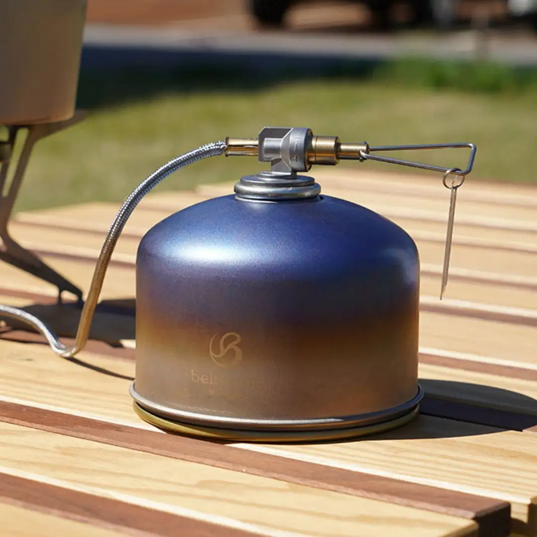 [ベルモント] OD缶ガスジャケット250 TITANIUM TYPE1 OD缶カバー アウトドア用品 キャンプ用品 燕三条製 防災 防災グッズ 防災用品 【017S064】