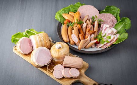 ハム丸・ソーセージ・ベーコン・スモークササミ 11品セット