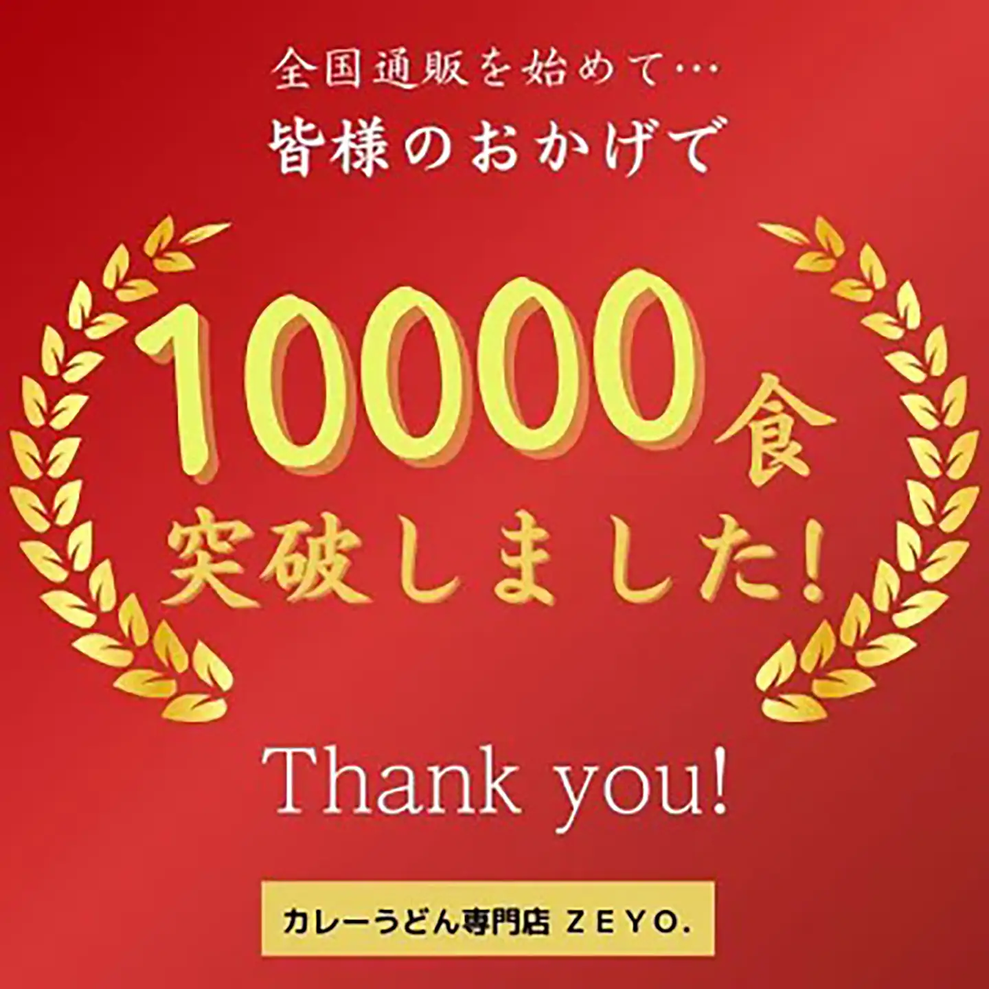 カレーうどん ZEYO.のカレーうどん 3人前 煮豚付