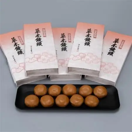 大牟田名物　江口栄商店　草木饅頭　50個入_菓子・スイーツ 饅頭  まんじゅう マンジュウ_【1487650】