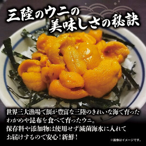 生ウニ 100g ミョウバン不使用