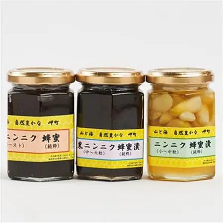 山と海 自然豊かな 岬町 3点セット(1、2、4) にんにく加工食品_惣菜・加工品   _【1256187】