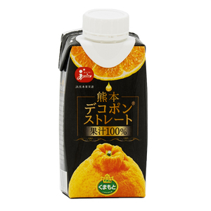 ジューシー 熊本デコポン®ストレート【195ml紙×12本入】 [h285]