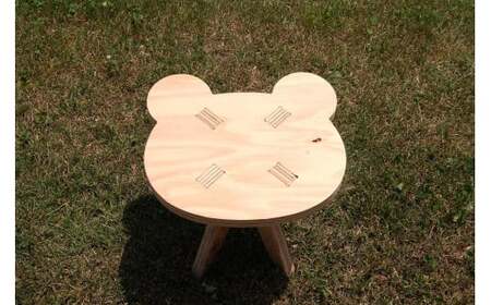 木製イス 《くま》 OTOMO STOOL mini 【1778-1】