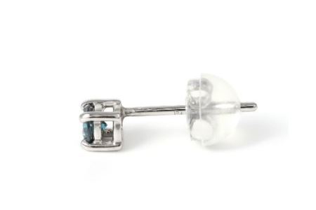 ブルーダイヤ ピアス 0.2ct E281BD-Pダイヤ プラチナ ジュエリー アクセサリーレディース