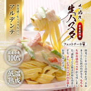 さぬき生パスタ (フェットチーネ) (750g) 小麦 麺 小分け 常温 コシ もちもち 香川県 【man189】【こんぴらや販売】