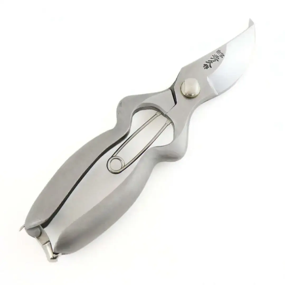 ステンレス剪定鋏 BB200S [外山刃物] 鍛造 燕三条製 園芸 盆栽 プロ仕様 宗家秀久