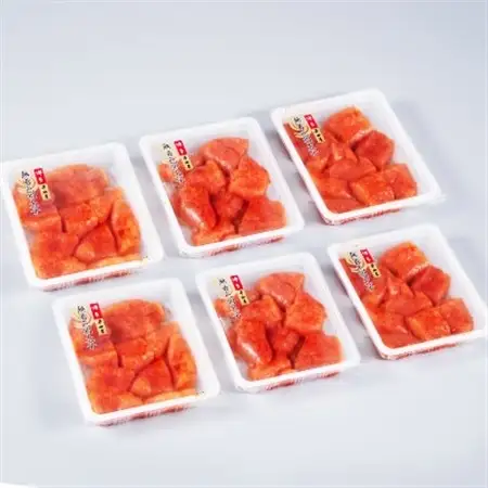 待望の無着色!粒が自慢の千曲屋一口明太子200g×6P(計1.2キロ)お裾分けにも_魚介・海産物 明太子  めんたいこ_【配送不可地域：離島】【1489854】