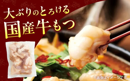 博多もつ鍋 こく味噌味3-4人前 / もつ鍋 ナベ モツ ホルモン[AFAP012]