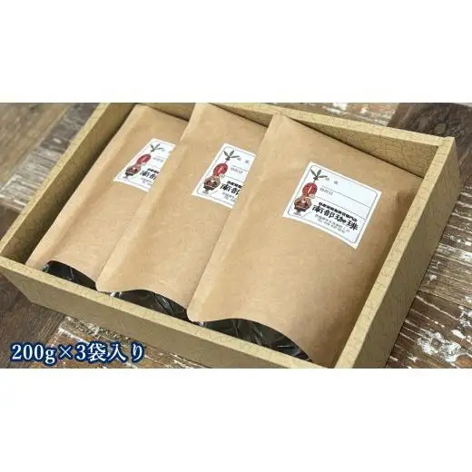 【 定期便 全3回 隔月 お届け 】 南部珈琲 ブレンド  200g × 3袋 計9点
