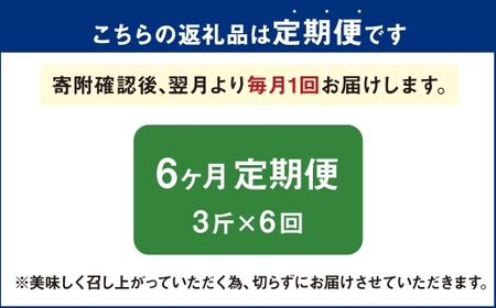 AU-13 6ヵ月定期便　高級食パン 3斤×6回 食パン パン