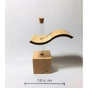 【Soyo】「そよ風」をモチーフにした竹のオブジェ（一輪刺し）　