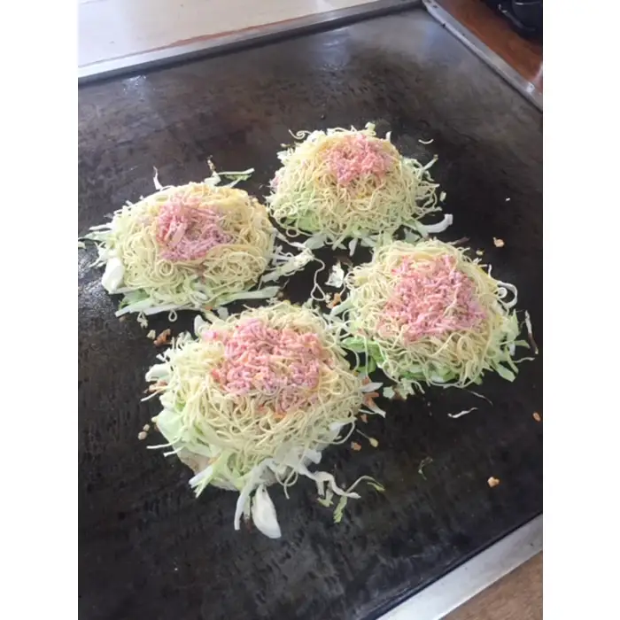 いこり庵：備後府中焼き（そば肉玉シングル）5枚セット No.964