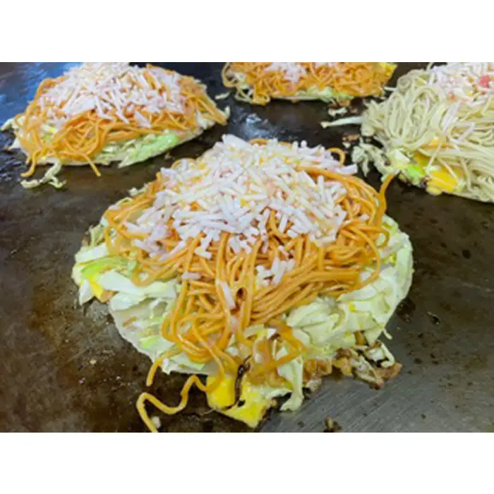 いこり庵：備後府中焼き（そば肉玉シングル：唐麺）5枚セット No.965