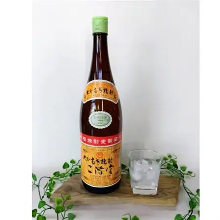 大分むぎ焼酎　二階堂3本と速津媛3本25度(1800ml)6本セット_大分むぎ焼酎 二階堂 麦焼酎 焼酎 酒 酒セット 焼酎セット  まとめ買い 飲み比べ_【1494503】