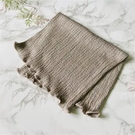 和歌山県産プレミアムシルク腹巻き　ベージュ_装飾品・工芸品  服飾小物 _【1107675】
