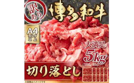 訳あり！博多和牛 切り落とし（牛肩・バラ） 5kg