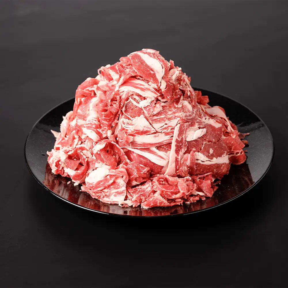 【定期便6回】 あか牛 切り落とし 1kg 500g×2パック