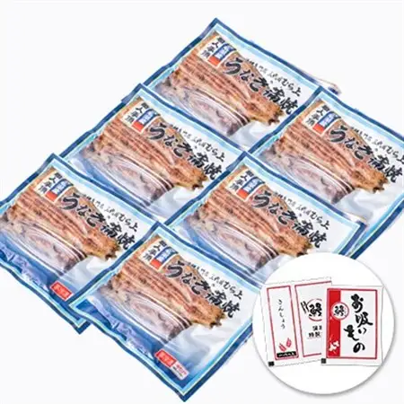 三代目むら上の職人手焼　浜名湖産鰻蒲焼120g(6枚)　たれ・山椒、お吸物付き_魚介・海産物 うなぎ  ウナギ 鰻_【配送不可地域：離島】【1403783】