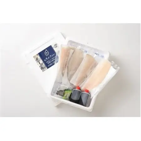 津本式究極の血抜き『伸東ヒラメ極み丼セット』(生食用)5人前_魚介・海産物  鮮魚   魚介・海産物   _【配送不可地域：離島・北海道・沖縄県】【1429514】
