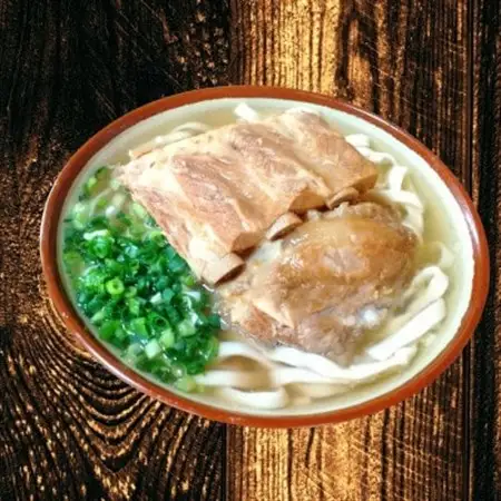 本ソーキそば＆三枚肉そば(太麺・大盛り4食セット)沖縄そば【配送不可地域：離島】【1472900】