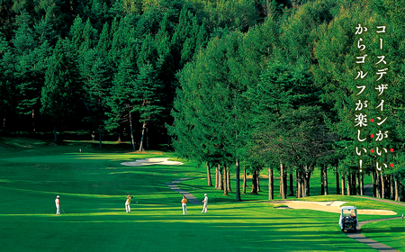 【レビューキャンペーン】津軽高原ゴルフ場　土休日セルフプレー券（昼食付）　【ゴルフ場利用権】[hi-0017-003]