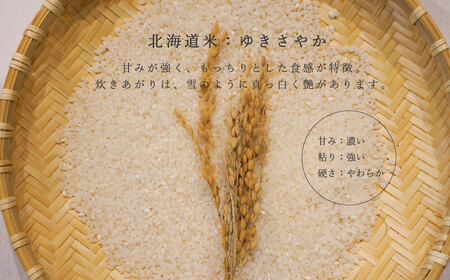 精米 ゆきさやか 150g 北海道米 こめ 1000円台 2000円 3000円 当麻町 長谷川農園 北海道産 北海道米【B-017】