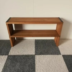 無垢材 スタッキングシェルフ 2個 W800×H220×D200 [2571]