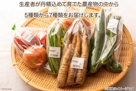 「風車のまちの台所」 季節の農産物 5～7種類 [有限会社津野町ふるさとセンター 高知県 津野町 26ar0007]