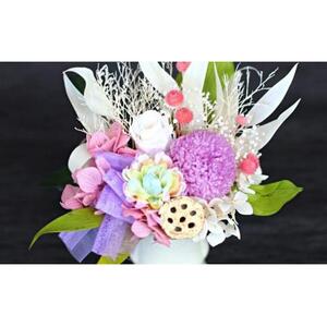 プリザーブドフラワー 仏花 なないろ