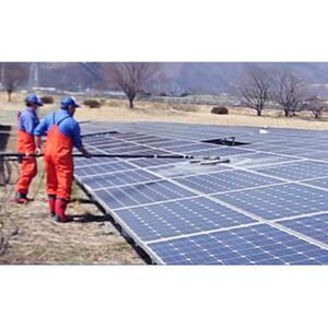 太陽光パネル 洗浄 岡山 200枚 1セット メンテナンス 掃除 発電効率アップ