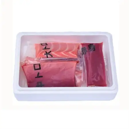 和歌山県串本産　本マグロ(養殖)トロ＆赤身セット　500g(冷凍)【配送不可地域：離島】【1491175】