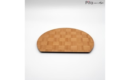 皿 Pifa 半月膳 （直接食器） お皿 木皿 半月皿 半月盆 プレート ウッドプレート 木 木製 日本製 食器 お盆 トレー キッチン 日用品 工芸品 秋田県 秋田 能代市
