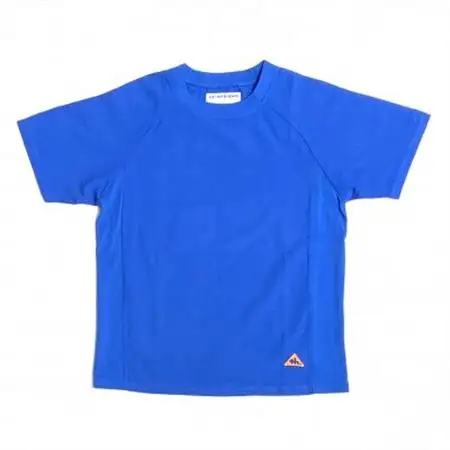 「SKINFRIEND SUMMER」丸首半袖Tシャツ　男女兼用Mサイズ/ブルー【1495123】