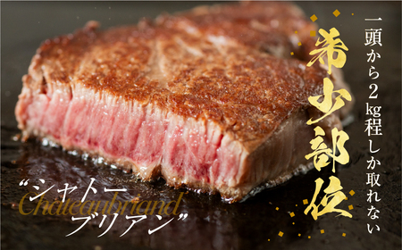 【ふるなび限定】飛騨牛 シャトーブリアン ステーキ150g×3枚 シャトーブリアン トキノ屋食品 牛肉  FN-Limited-PR