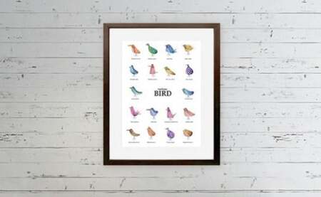 相根良孝 ピエゾグラフ 絵画「BIRD」 額装サイズ412mmx526mm 額縁付き アート インテリア 現代版画 出産祝い 進学祝い 成人祝い 就職祝い 退職記念 結婚祝い 結婚記念のお祝い お誕生日 長寿のお祝い 新築祝い 開業のお祝い 絵画 版画 綾部 京都