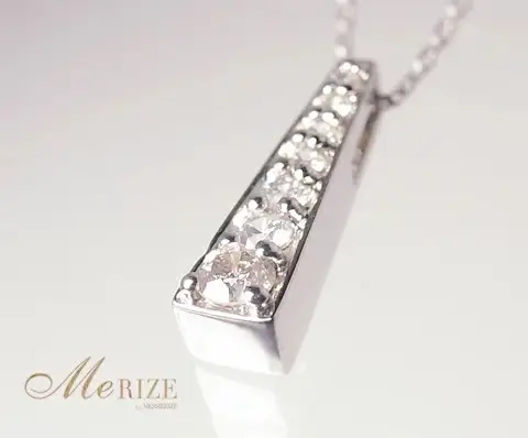 ネックレス 天然 ダイヤモンド 0.20ct SIクラス Brigitte ブリジット【pt900】ｎ-108（KRP）G52-1411