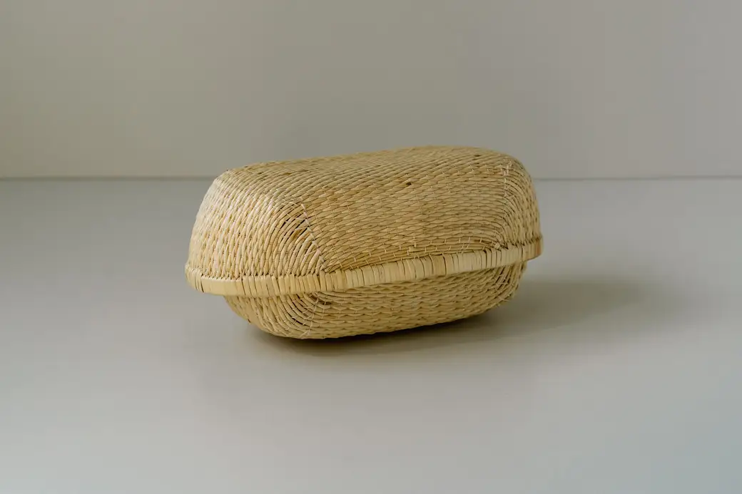 【伝統工芸品】KORI ANRI JAPAN「MUSUBU ヤナギの器」 "Lサイズ" 柳行李 / 豊岡杞柳細工 飯行李 弁当箱 お弁当 行楽 ピクニック ランチボックス