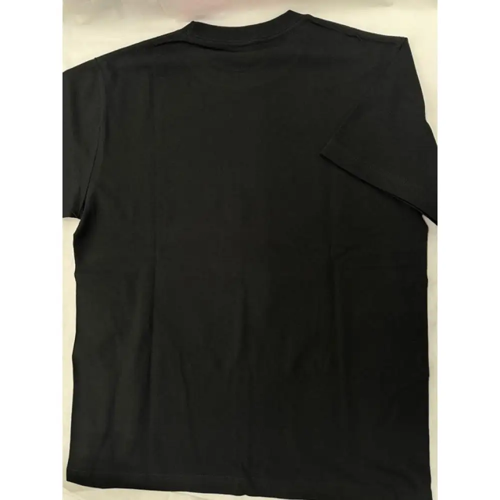 おまねこ転写プリントTシャツ　黒【Ｍサイズ】