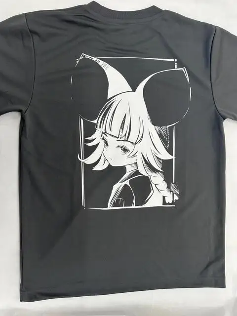 ハム・チュンチュンTシャツ【グレー・Ｌサイズ】